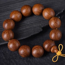 印尼爆满金星小叶紫檀木手串印度老料手链108颗佛念珠男女士文玩