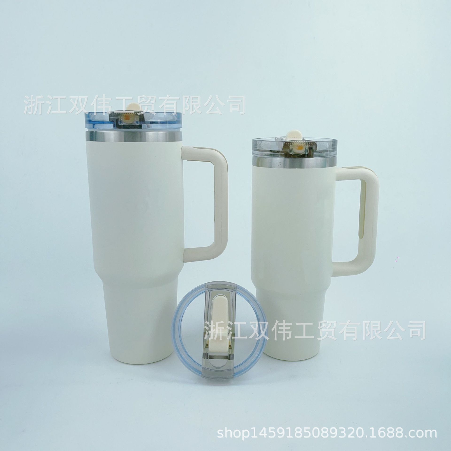 亚马逊巨无霸杯PRO密封30oz防漏杯盖折叠吸管杯盖史*利汽车杯