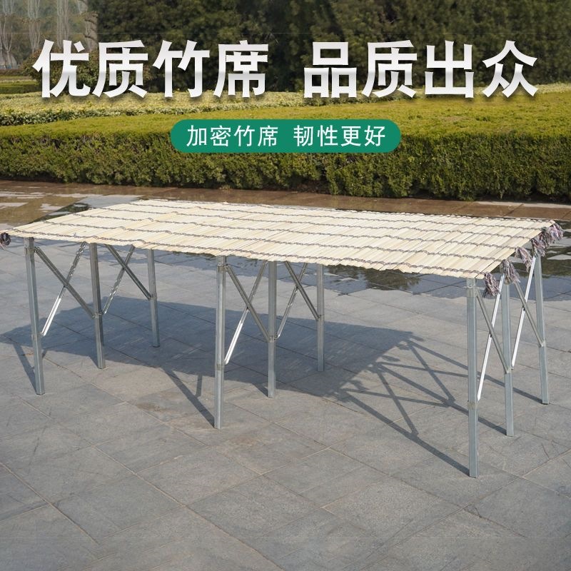超级承重折叠地摊货架夜市出摊架摆地摊伸缩水果竹席架子展示桌架