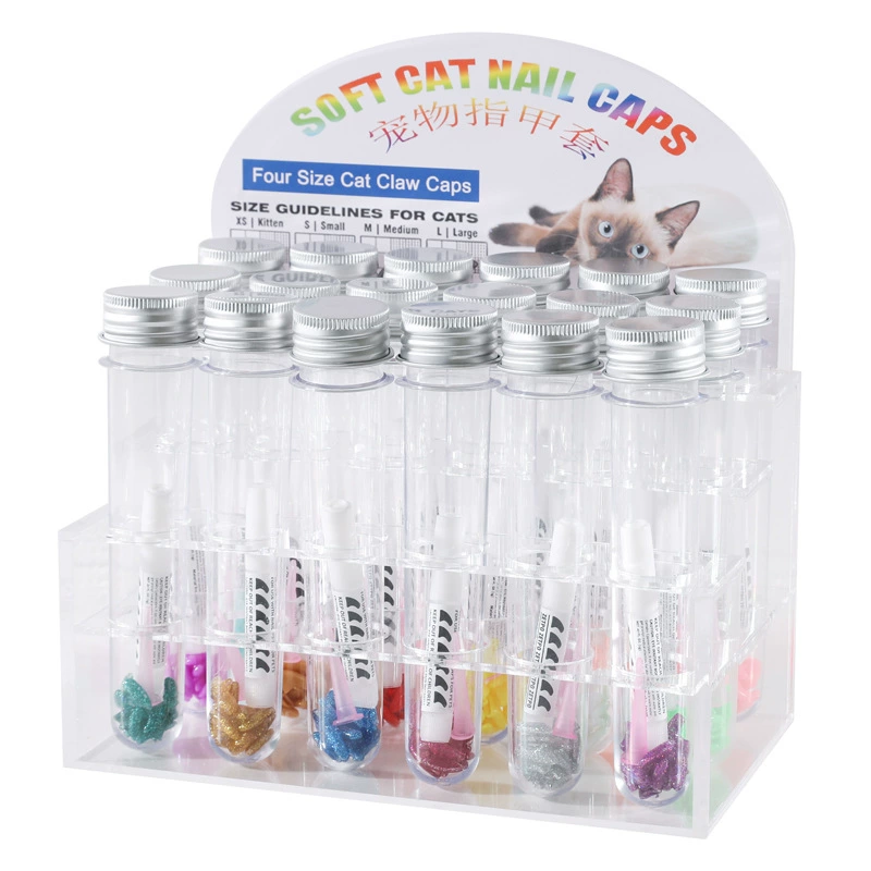 Акриловые колпачки для когтей животных (кошек, собак), эксклюзивная поставка для Amazon и TEMU