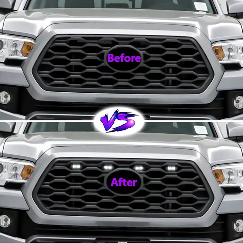 2020-21 New Tacoma Grille Light Tacoma Trd Sports Version Off-Road Version Grille Small Yellow Light