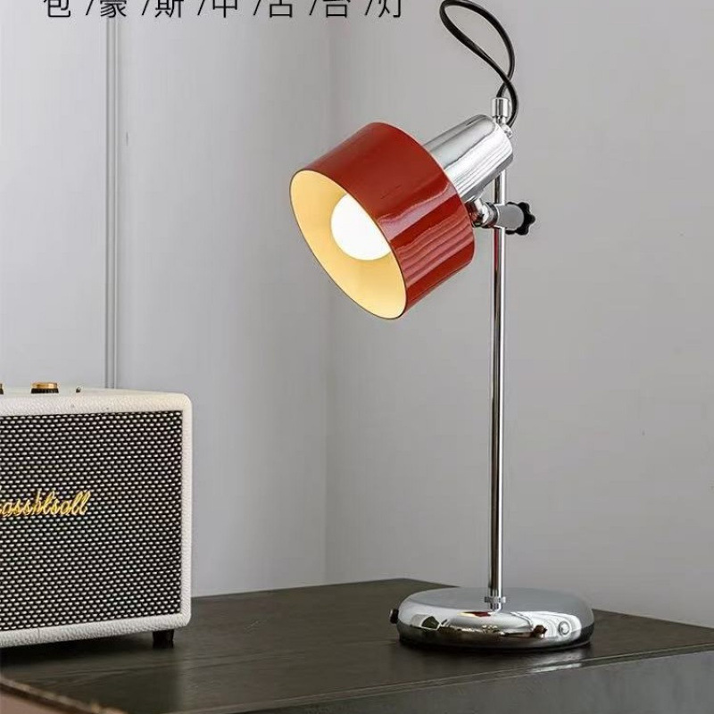 Retro Bauhaus Reading Table Lamp Italian Designer Modern Bedroom Study Eye Protection Lamp