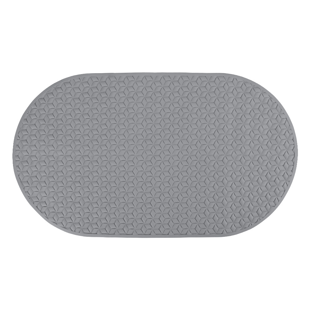 Alfombra de baño antideslizante 68X38TPE ventosa alfombra de bañera Mercedes-Benz color sólido baño Baño alfombra de baño alfombra de piso