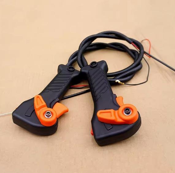 兴虎吹风机油门固定把手开关 油门把手固定座 650/865吹风机配件