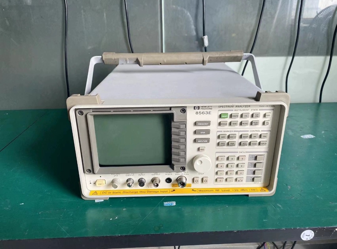 美国惠普Agilent安捷伦8563E 便携式彩色显示微波频谱分析仪包邮