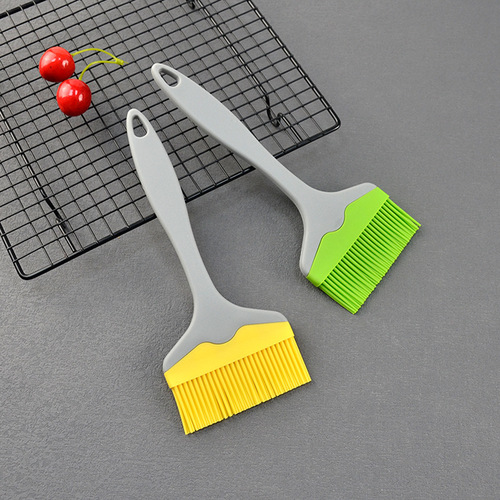 Manufacturer large silicone oil brush integrated oil brush stall household barbecue brush sauce brush 9CM widened baking brush