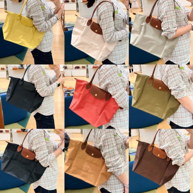 French Dragon Bag 70th Anniversary Edition Nylon Waterproof Dumpling Bag Tote Bag Shoulder Underarm Bag Handbag Foldable French Dragon Bag 70th Anniversary Edition Nylon Waterproof Dumpling Bag Tote Bag Shoulder Underarm Bag Handbag Foldable