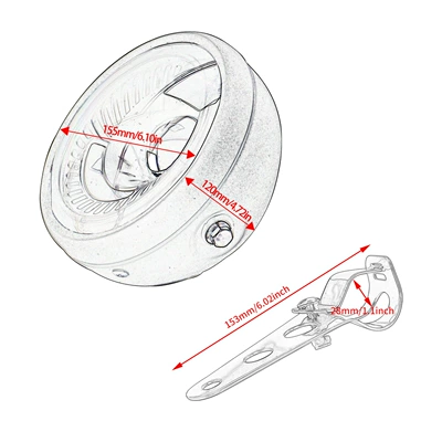 Motorcycle headlights, headlights Headlight Harley Led Headlight