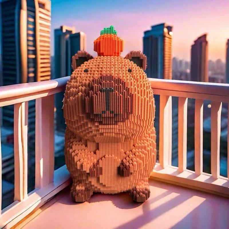 Extra large apple capibala