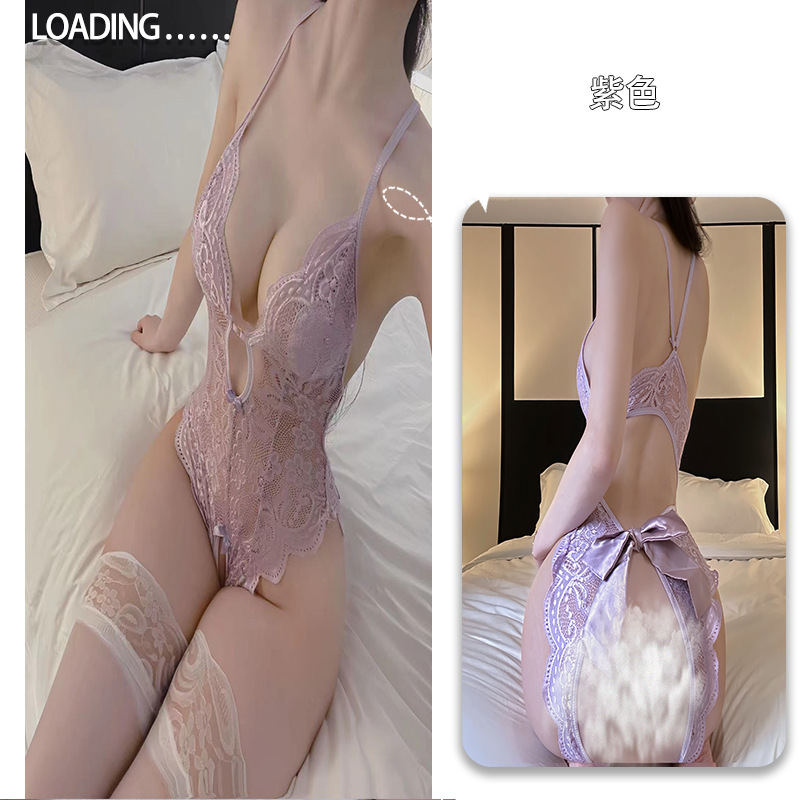 보라색 + 가슴 패드