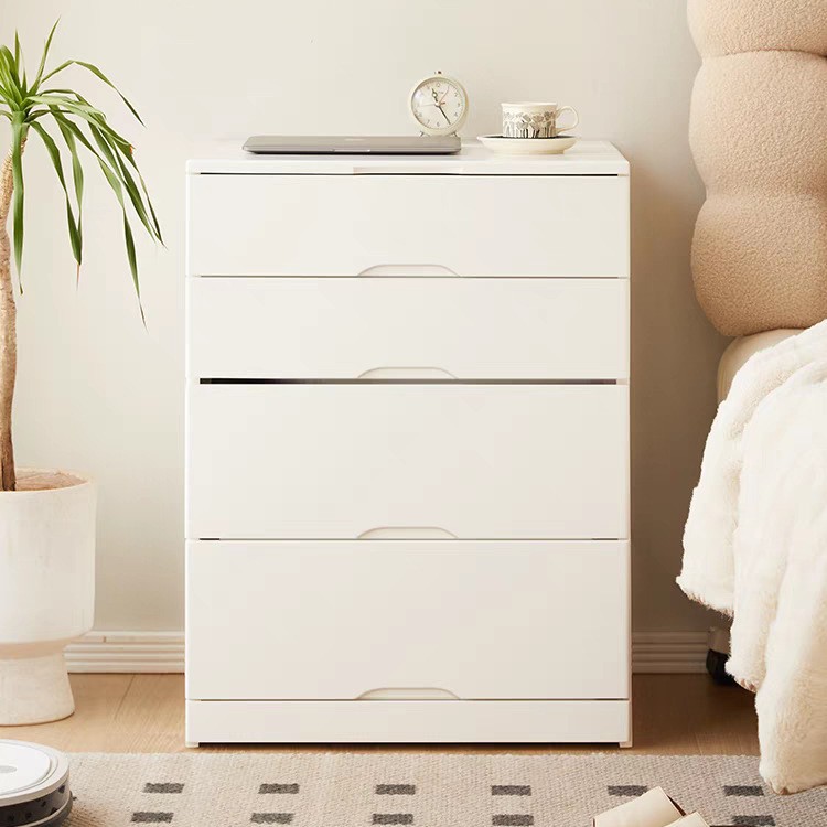 Nórdico de estilo de cama mesa de tocador dormitorio con espejo de cama de madera integrada mesa de tocador de madera maciza