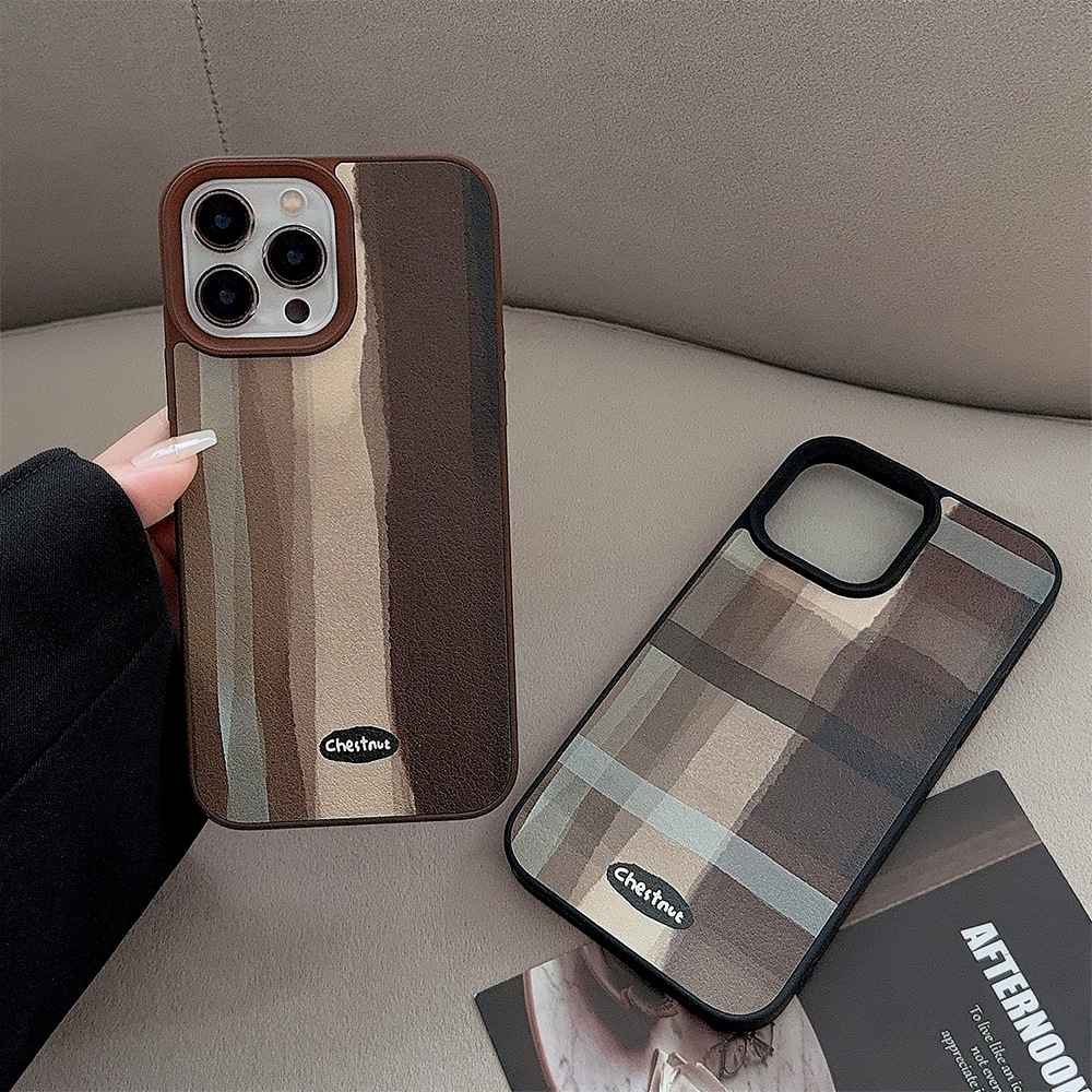 Coque De Protection Pour Iphone Medieval Plaid Style Maillard_voghion.com