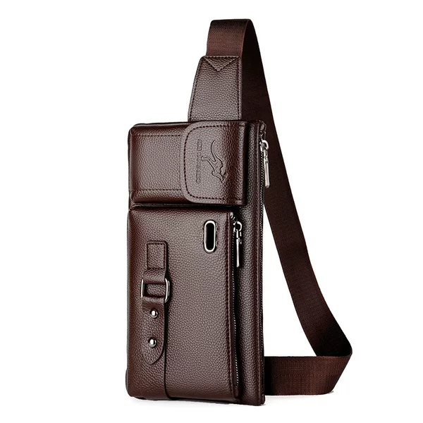Men's Bag, Fashionable Mobile Phone Bag, Sports Waist Bag, Multi-Functional Construction Site Work Mobile Phone Bag, Men's Cycling Shoulder Bag