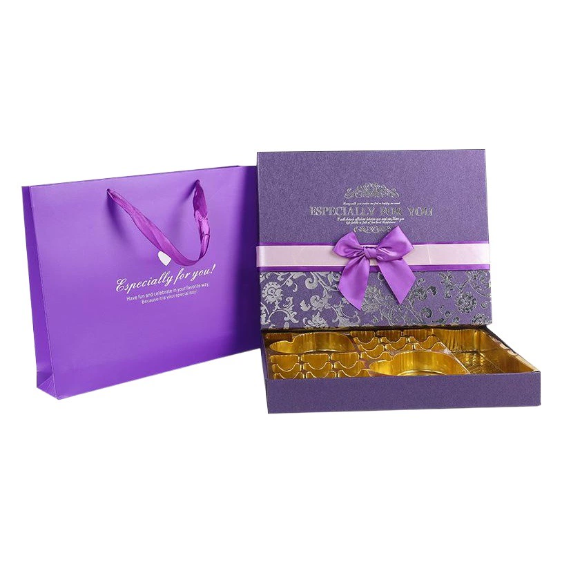 48 Шоколадная Подарочная коробка Tuhao Gold Heaven and Earth Cover Ferrero Упаковочная коробка Прямоугольная Лунная Подарочная коробка оптом