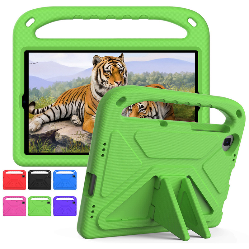 Suitable for Samsung Tab A7 Lite portable children's EVA tablet stand protective cover S6lite all-inclusive drop-resistant shell Suitable for Samsung Tab A7 Lite portable children's EVA tablet stand protective cover S6lite all-inclusive drop-resistant shell