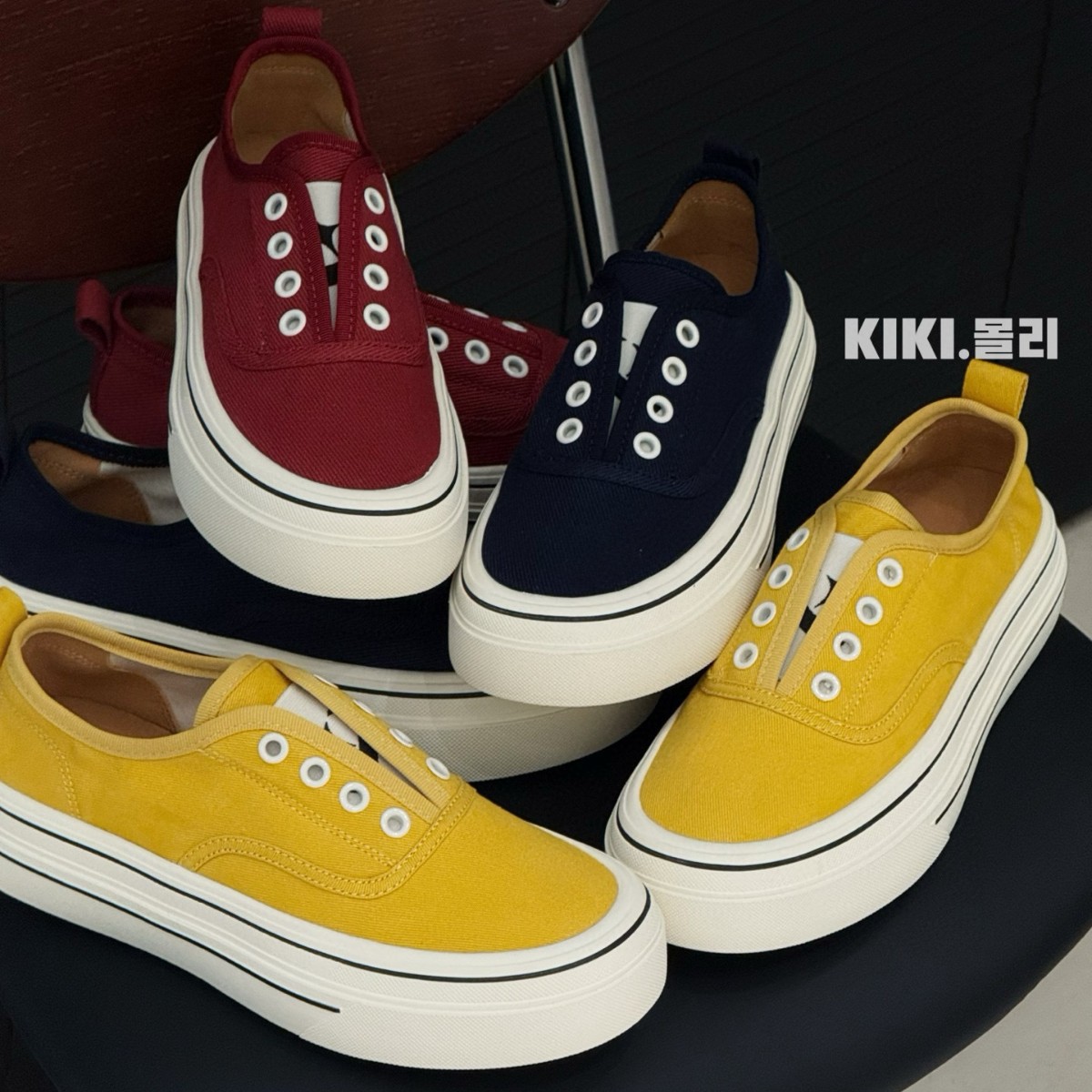 Thick-soled European Canvas Shoes Women's Shoes 2025 New All-match Casual Shoes Comfortable Slip-on Lazy Women's Soft-soled Board Shoes