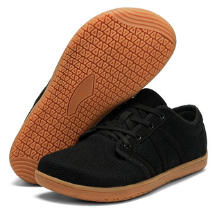 Amazon new wide toe bare feet casual shoes soft bottom non-slip breathable sneaker hiking fitness riding running shoes