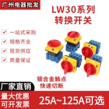 LW30转换开关LW30-25GS04-2/3负载断路开关主控旋钮电源切断SFD11