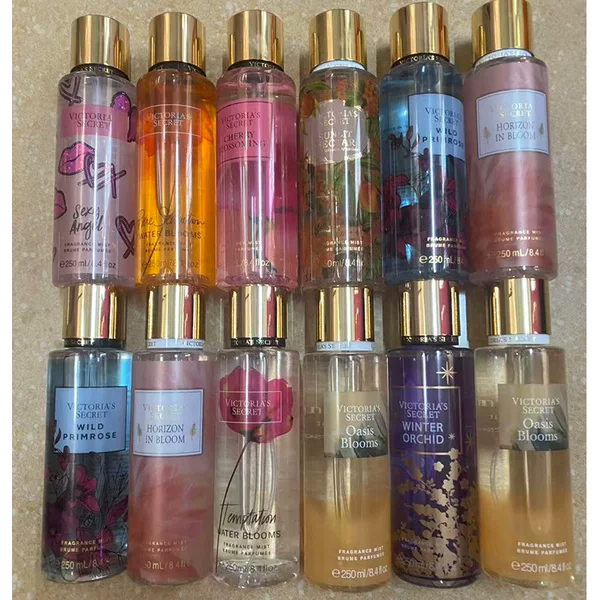 Cross-Border Popular Victoria's Secret Body Spray Foreign Trade Women's Perfume Floral and Fruity Fragrance Wholesale 250ml