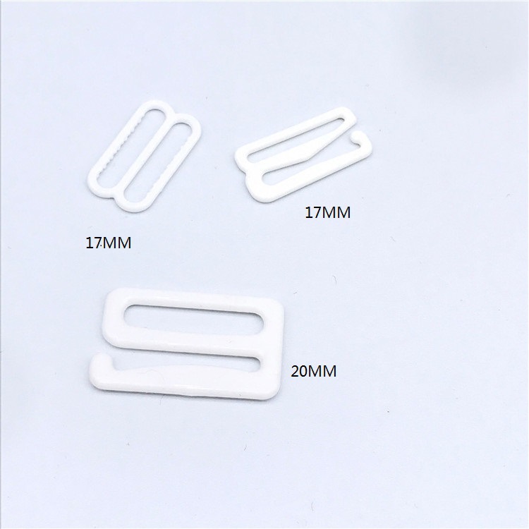 工厂批发各种尺寸精美款式内衣调节扣塑料内衣扣