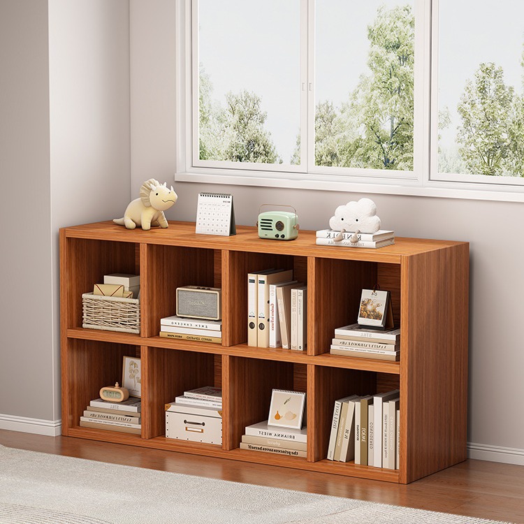 Gabinete de celosía para niños Gabinete de piso Gabinete de almacenamiento combinado Estante de estudiantes Estante contra la pared Gabinete bajo Armario de sala de estar