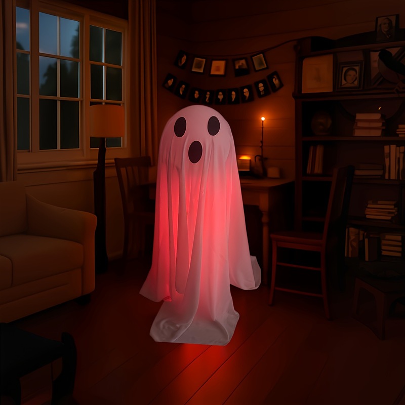 2025年ハロウィン越境販売 ハロウィンスタンディングゴーストオーナメント ライト付き越境EC専用|undefined