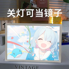 碧藍ファイル霞沢美遊周辺鏡照明画手作り創意ins風電競房雰囲気置物