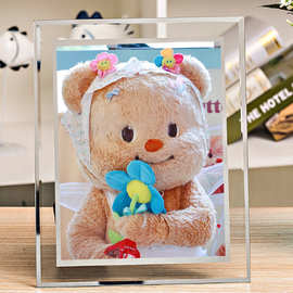 黄油小熊相框Butterbear周边图片diy礼物可爱爆表桌面摆台