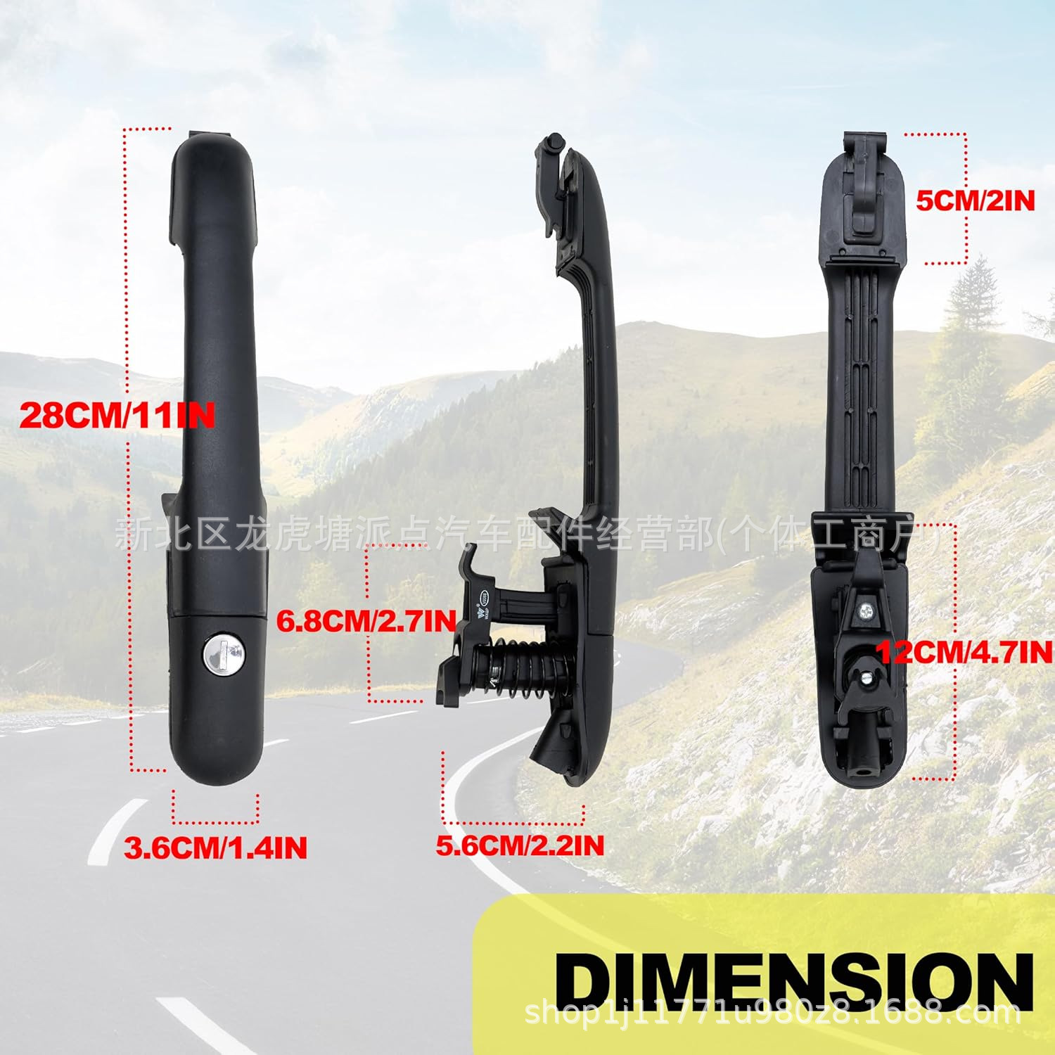 Suitable for Mercedes-Benz Truck Door Outer Handle 9017600359 9017600459