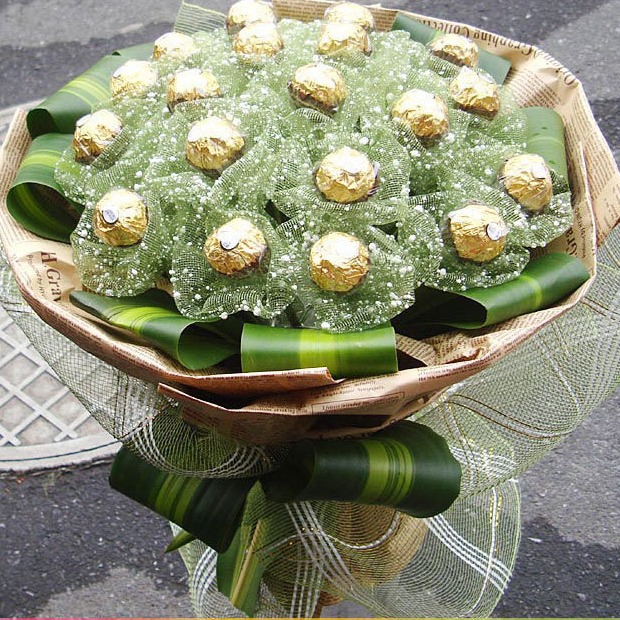 创意星星灯串藤球LOVE糖果球LED彩色灯串七夕节礼品花束包装材料