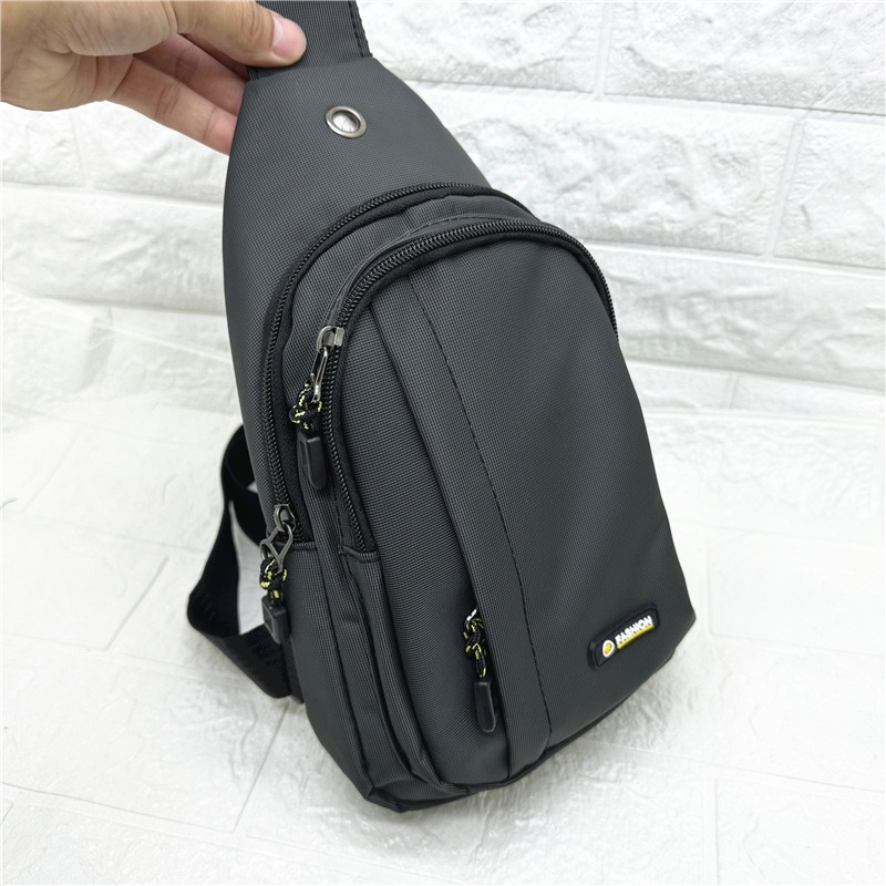 Bolso de pecho de gran capacidad simple bolso de hombro general fuente transfronteriza comercio exterior publicidad regalos logotipo impreso