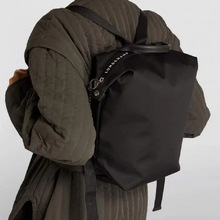 外贸新款环保饺子包再生尼龙双肩背包男女通用款百搭背包