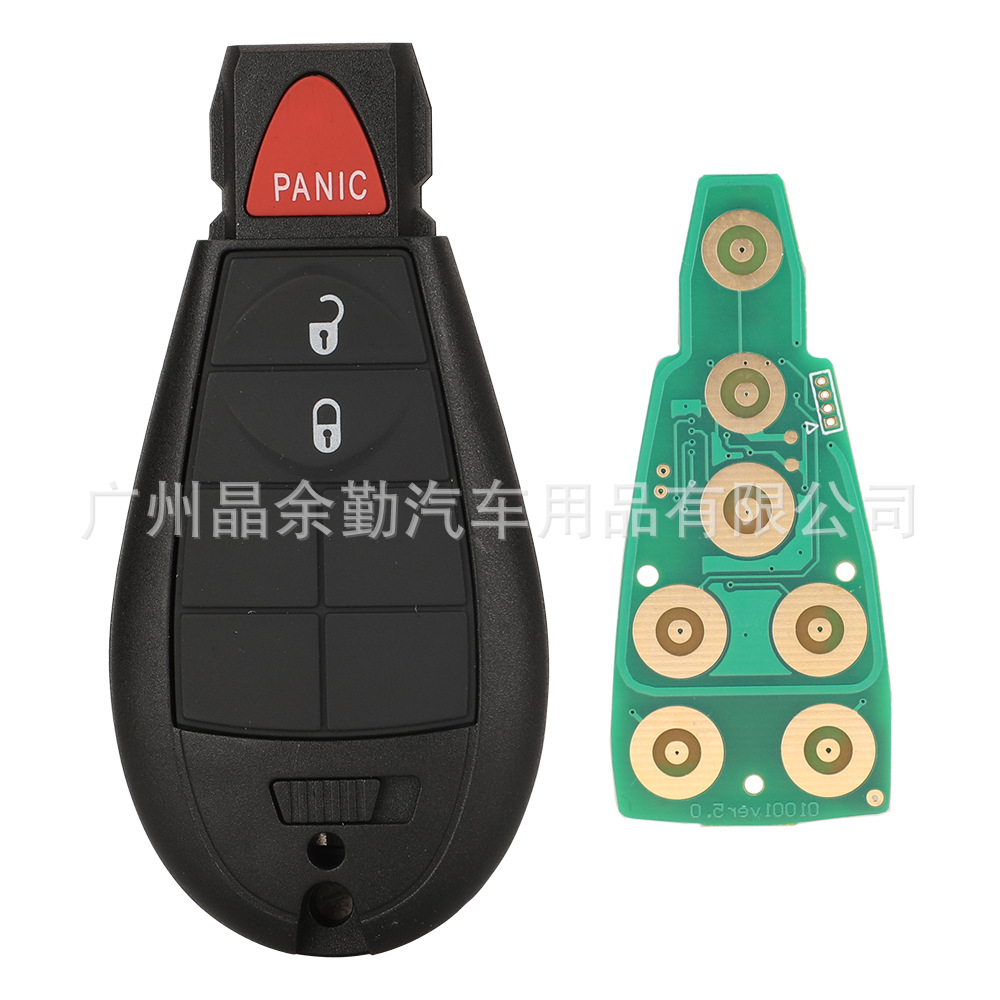 Jeep M3N5WY783X Remote Car Key 433mhz ID46 pcf7941 For Jeep Chrysler (Car Keys) - 3-buttons