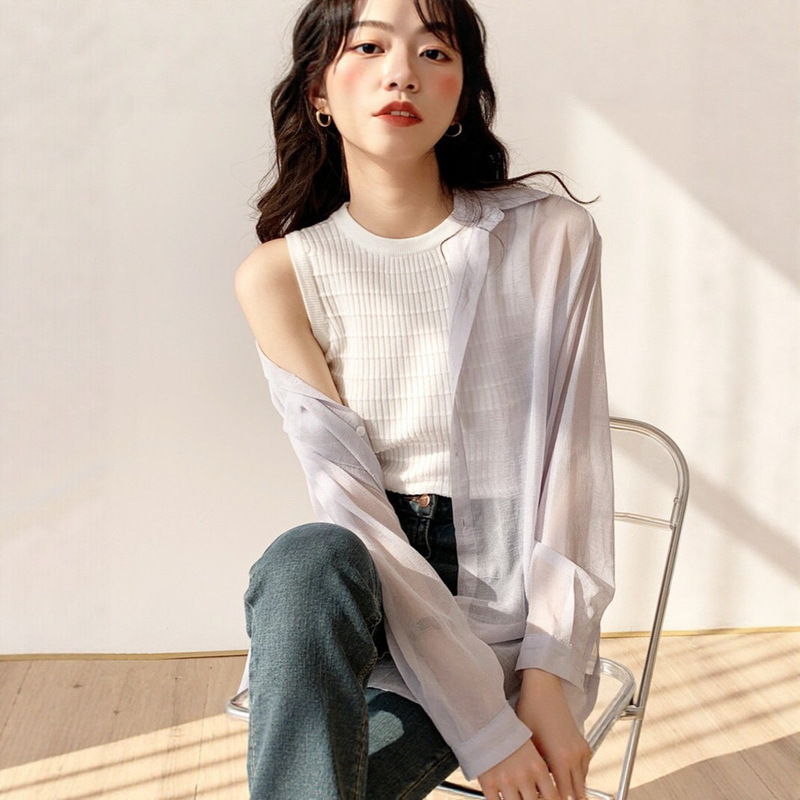 Women's Summer Camisole Tank Top 2026 New Korean Style Knit Outerwear Trendy Slim Fit Versatile Top