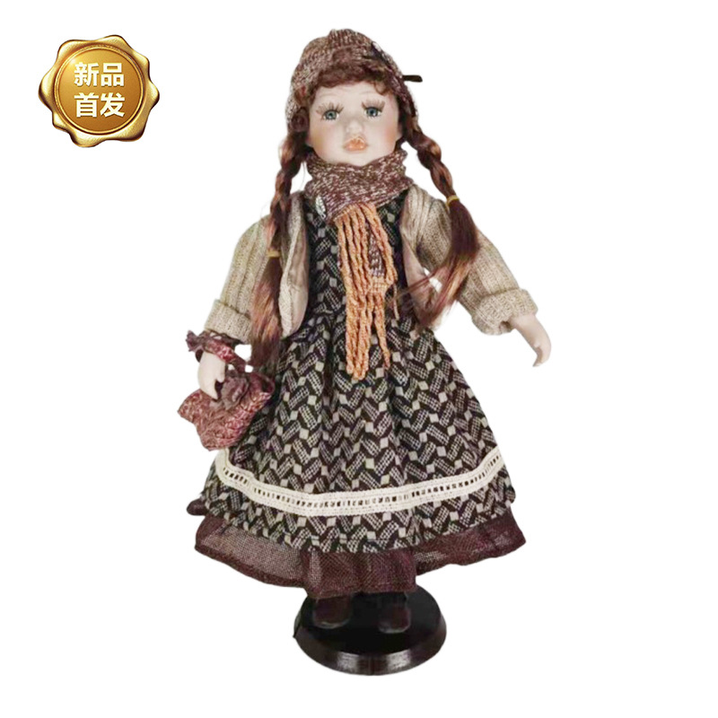 Cross border 40 centimeter Europe and America rural leisure time ceramics a doll Decoration Collection doll Doll Manufactor One piece On behalf of