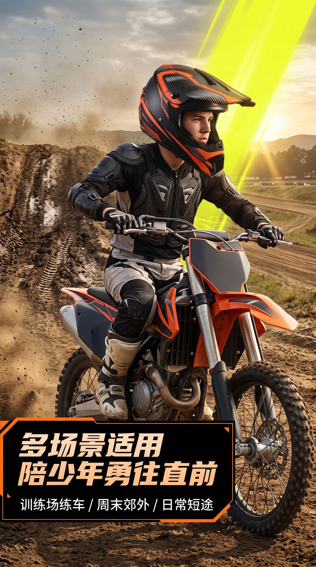 Youth cycling helmet, off-road helmet, suitable for motorcycles, mountain bikes, bicycles, and go-karts