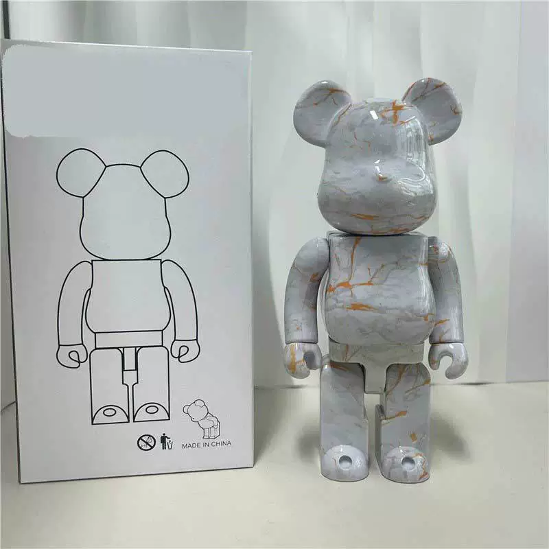 Bearbrick 400% Violent Xiong Fan Gogh — фигура «Подсолнух», кролик, звезда, луна, поверхностный трендовый дизайн