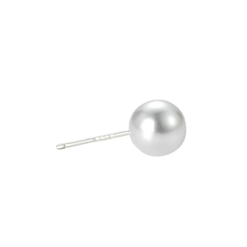 Серебряная игла из жемчуга, серьги, аксессуары ручной работы, материал, S925, оптовая торговля