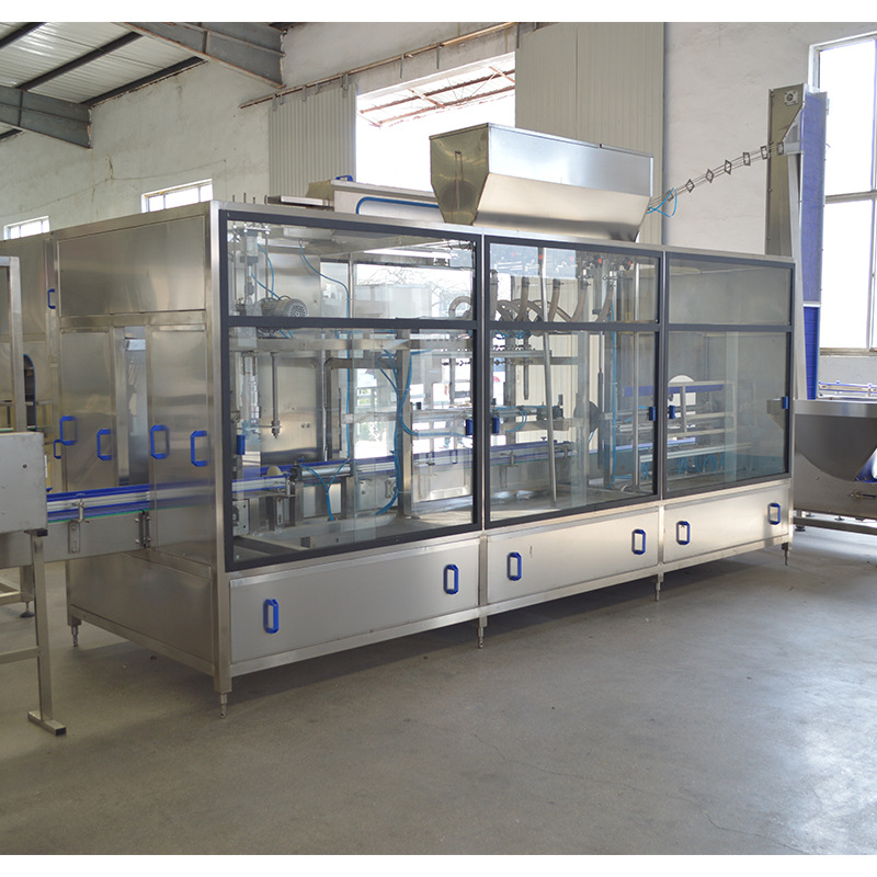 Máquina de llenado de agua de cubo grande desechable de 20 litros Equipo de llenado automático de cubo grande 5L10 litros línea de llenado de 15 litros