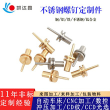 不锈钢螺钉手拧螺丝尖伞头定位螺丝车床件厂家定制螺杆定做零部件
