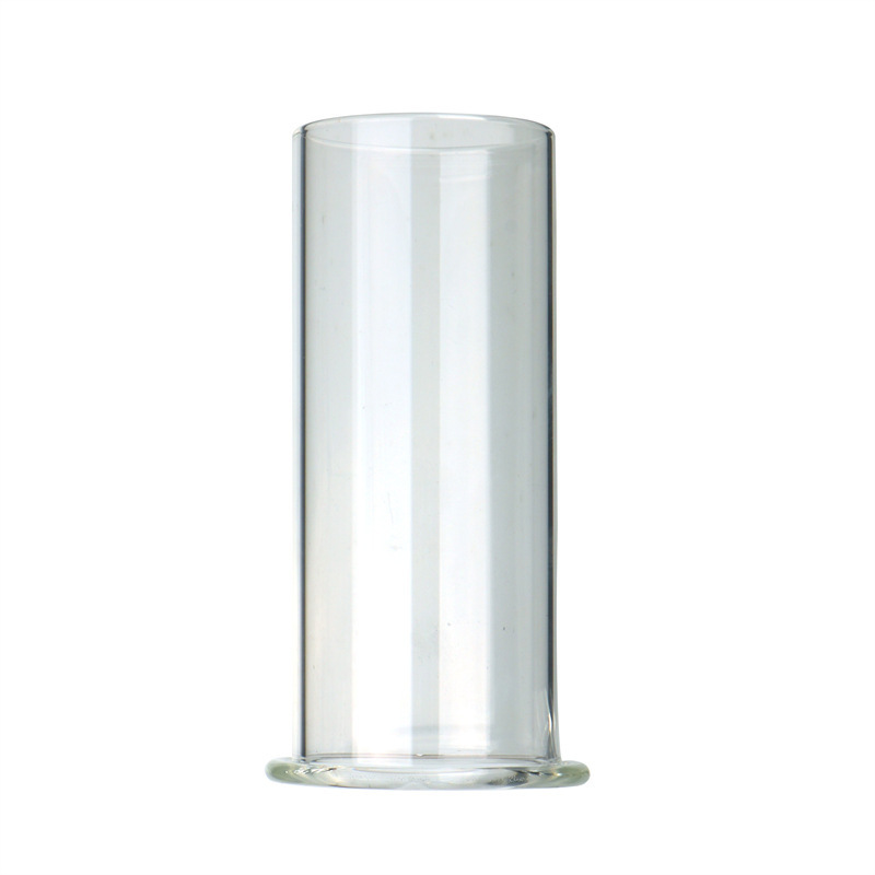 Crystal Glass Hollow Anal Plug with Two Openings, Transparent Expander Design — detail image 8