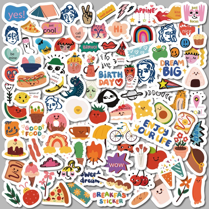 Healing Text Stickers collection feature image