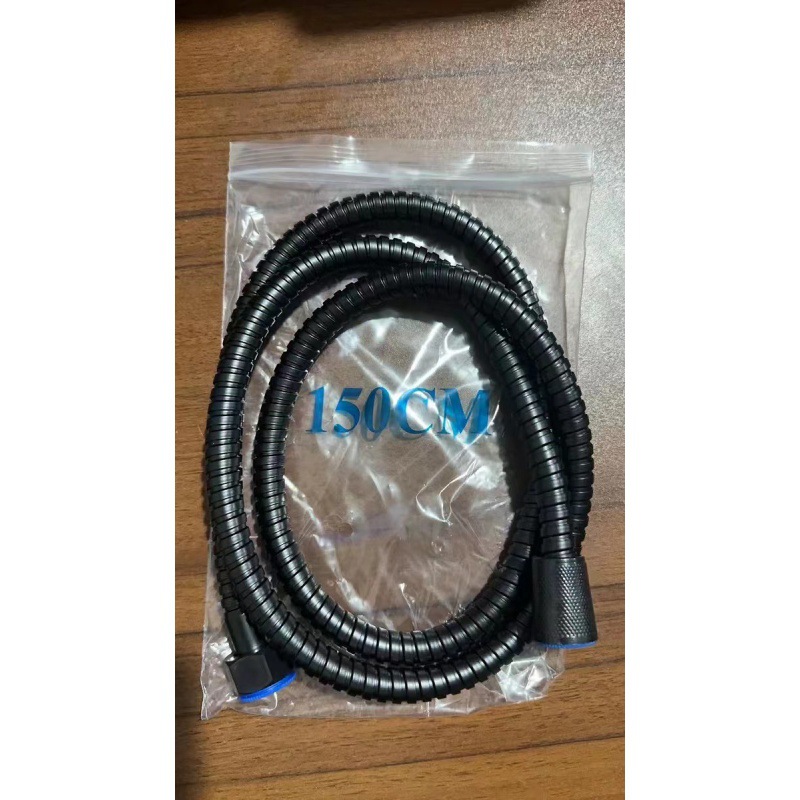 1.5 Acero inoxidable doble botón negro