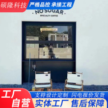 美式上下折叠窗厨房吧台上翻窗上下提拉窗铝合金厂家直供美版悬窗