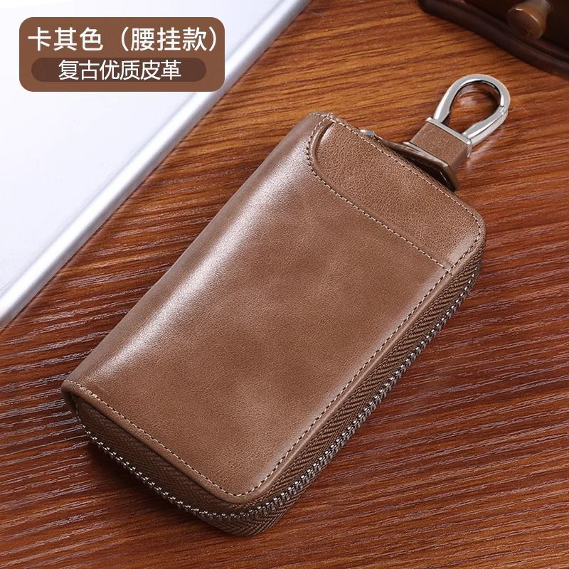 With hanging head-khaki