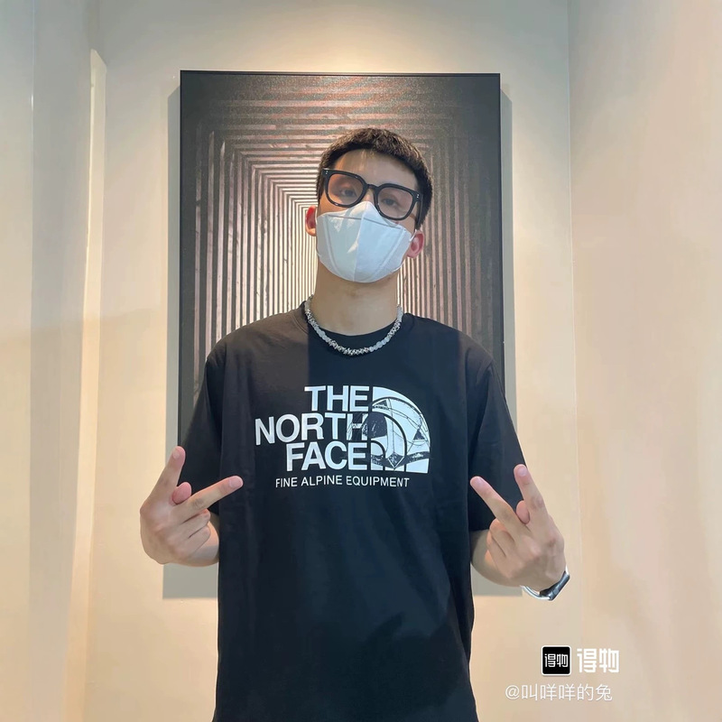 The North Face Pure Cotton T-Shirt for Men and Women, Summer 260g Heavyweight Trendy Printed Short-Sleeve Loose Casual Couple Style, Available for Dropshipping The North Face Pure Cotton T-Shirt for Men and Women, Summer 260g Heavyweight Trendy Printed Short-Sleeve Loose Casual Couple Style, Available for Dropshipping