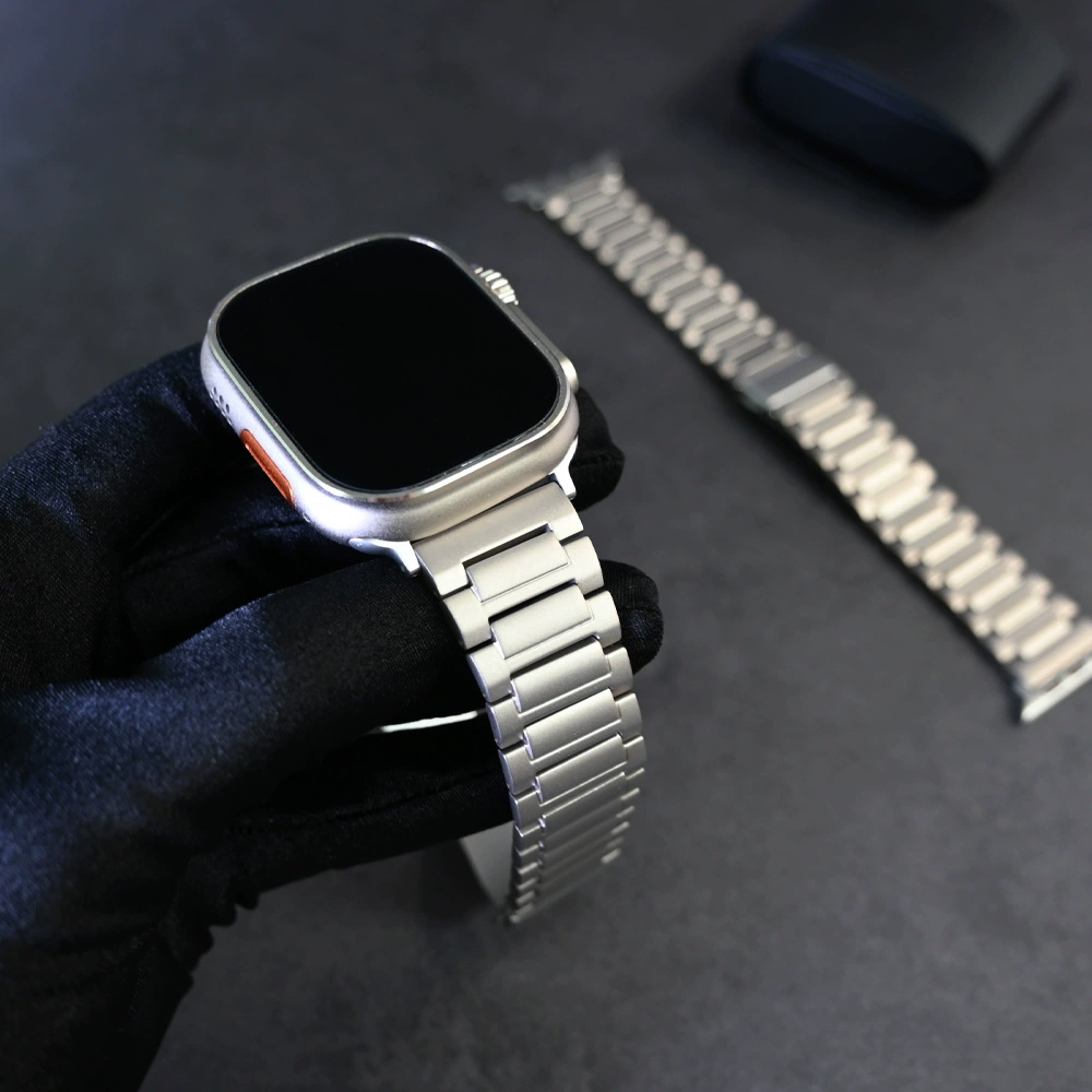 Соединитель ремешка AppleWatch876543 совместимый с Apple Watch, титановый сплав, браслет iWatch