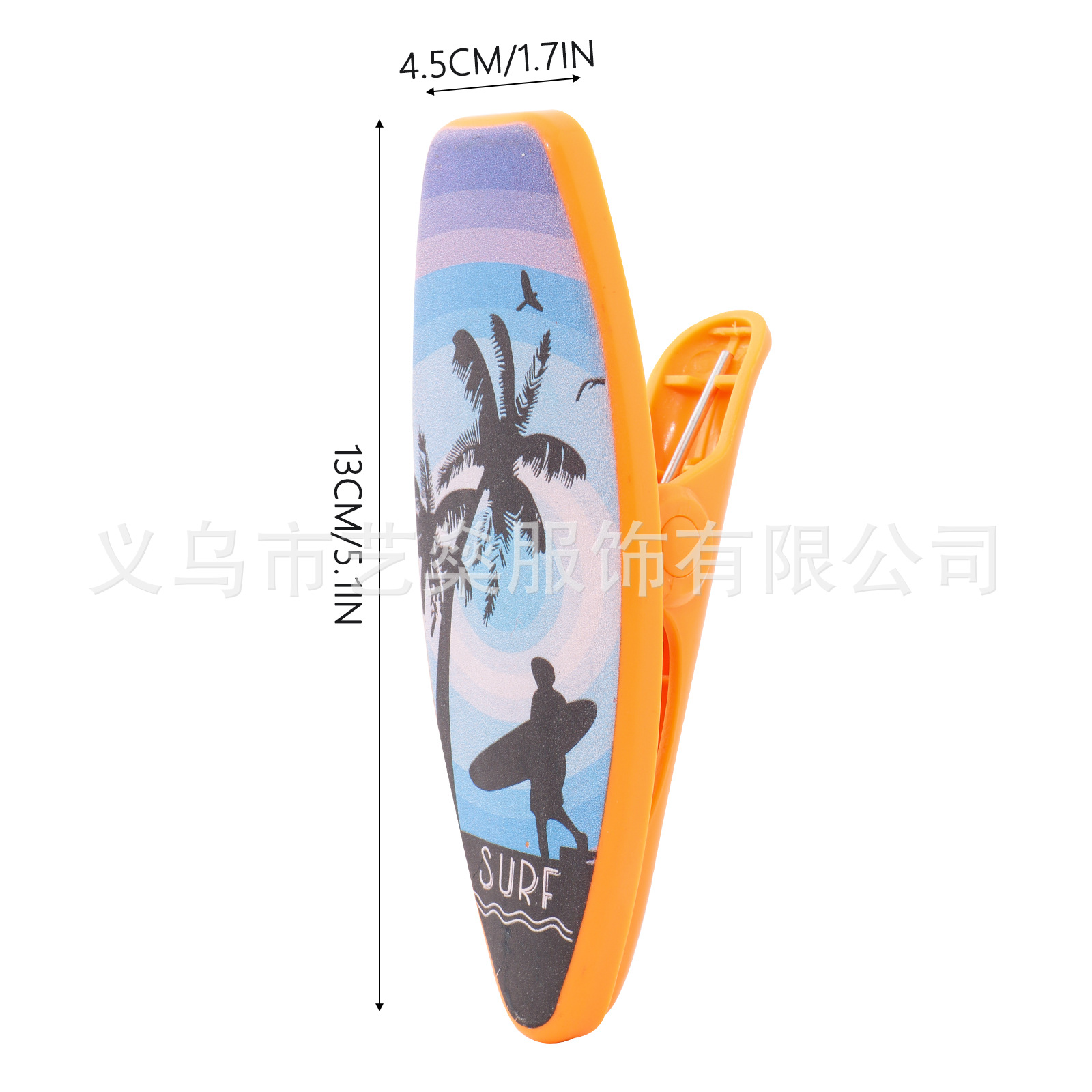 Lindo animal serie Toalla de playa a prueba de viento clip sol silla toalla clip de secado a prueba de viento clip de ropa de plástico clip