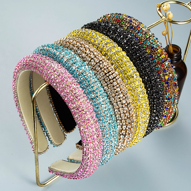 177g Weight Headwear Classification Housewarming, Anniversary, Business, Wedding, Travel, Birthday, Festival Occasion Plaid Pattern Women'S Gender Diamond Design Fashion Style White, Pink, Blue, Gold, Yellow, Black Color Fashion Women'S Plaid Diamond Headwear 1