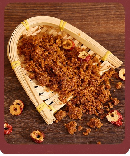 300g Postpartum Brown Sugar Powder, Baked Brown Sugar for Postpartum Recovery, Pouch Packaging